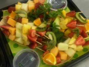 Fruit Kebab Platter